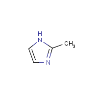 2-Methylimidazole formula graphical representation