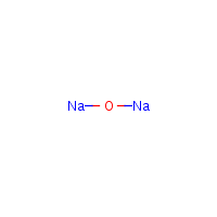 Sodium monoxide formula graphical representation