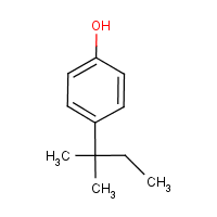 p-tert-Pentylphenol formula graphical representation