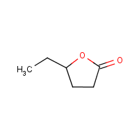 4-Hexanolide formula graphical representation
