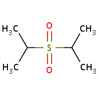 Isopropyl sulfone formula graphical representation