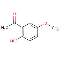 1-(2-Hydroxy-5-methoxyphenyl)ethanone formula graphical representation