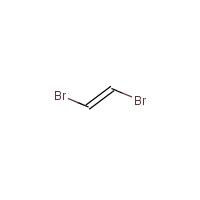 1,2-Dibromoethylene formula graphical representation