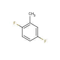 2,5-Difluorotoluene formula graphical representation