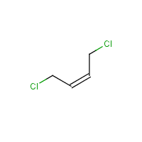 1,4-Dichloro-cis-2-butene formula graphical representation