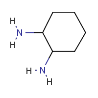 trans-1,2-Diaminocyclohexane formula graphical representation
