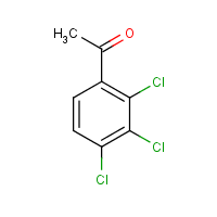 2',3',4'-Trichloroacetophenone formula graphical representation
