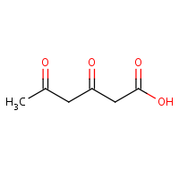 Hexanoic acid, 3,5-dioxo- formula graphical representation