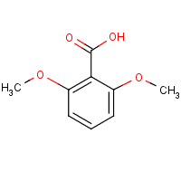 2,6-Dimethoxybenzoic acid formula graphical representation