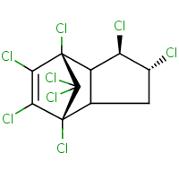 trans-Chlordane formula graphical representation