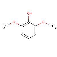 2,6-Dimethoxyphenol formula graphical representation