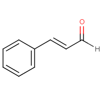 trans-Cinnamaldehyde formula graphical representation
