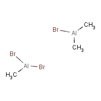 Methyl aluminum sesquibromide formula graphical representation