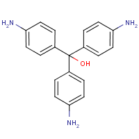 Tris(p-aminophenyl)methanol formula graphical representation