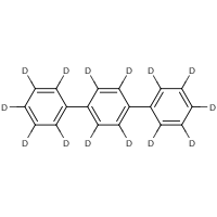 p-Terphenyl-d14 formula graphical representation