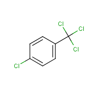 4-Chlorobenzotrichloride formula graphical representation