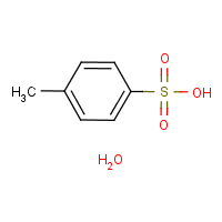 p-Toluenesulfonic acid monohydrate formula graphical representation