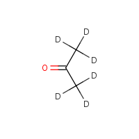 Acetone-d6 formula graphical representation