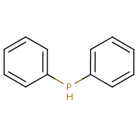 Diphenylphosphine formula graphical representation
