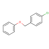 p-Chlorobenzyl phenyl ether formula graphical representation