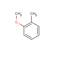 2-Methylanisole formula graphical representation