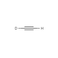 Acetylene-d1 formula graphical representation