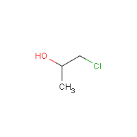 1-Chloro-2-propanol formula graphical representation