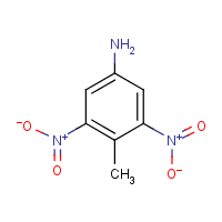 4-Amino-2,6-dinitrotoluene formula graphical representation