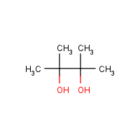 2,3-Butanediol, 2,3-dimethyl- formula graphical representation