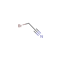 Bromoacetonitrile formula graphical representation