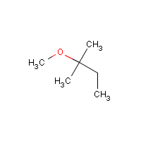 tert-Amyl methyl ether formula graphical representation