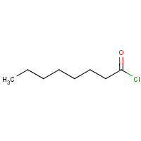 Caprylyl chloride formula graphical representation