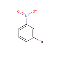3-Bromonitrobenzene formula graphical representation