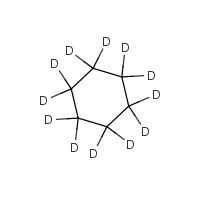 Cyclohexane-d12 formula graphical representation