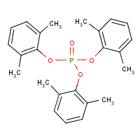 Tris(2,6-xylenyl)phosphate formula graphical representation