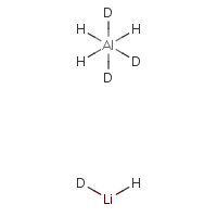 Lithium aluminum deuteride formula graphical representation