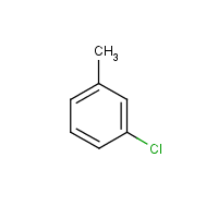 m-Chlorotoluene formula graphical representation