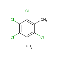 2,4,5,6-Tetrachloro-m-xylene formula graphical representation