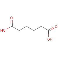 Adipic acid formula graphical representation