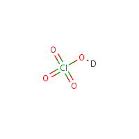 Perchloric acid-d formula graphical representation