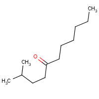2-Methyl-5-undecanone formula graphical representation