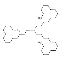 Tritetradecylaluminum formula graphical representation