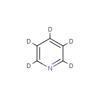 Pyridine-d5 formula graphical representation