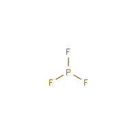 Phosphorus trifluoride formula graphical representation