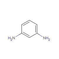 m-Phenylenediamine formula graphical representation