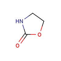 2-Oxazolidinone formula graphical representation