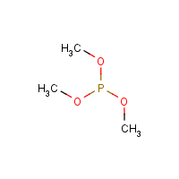 Trimethyl phosphite formula graphical representation