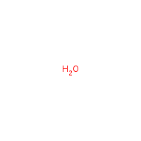 Water formula graphical representation