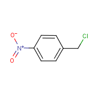 4-Nitrobenzyl chloride formula graphical representation