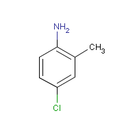4-Chloro-2-toluidine formula graphical representation